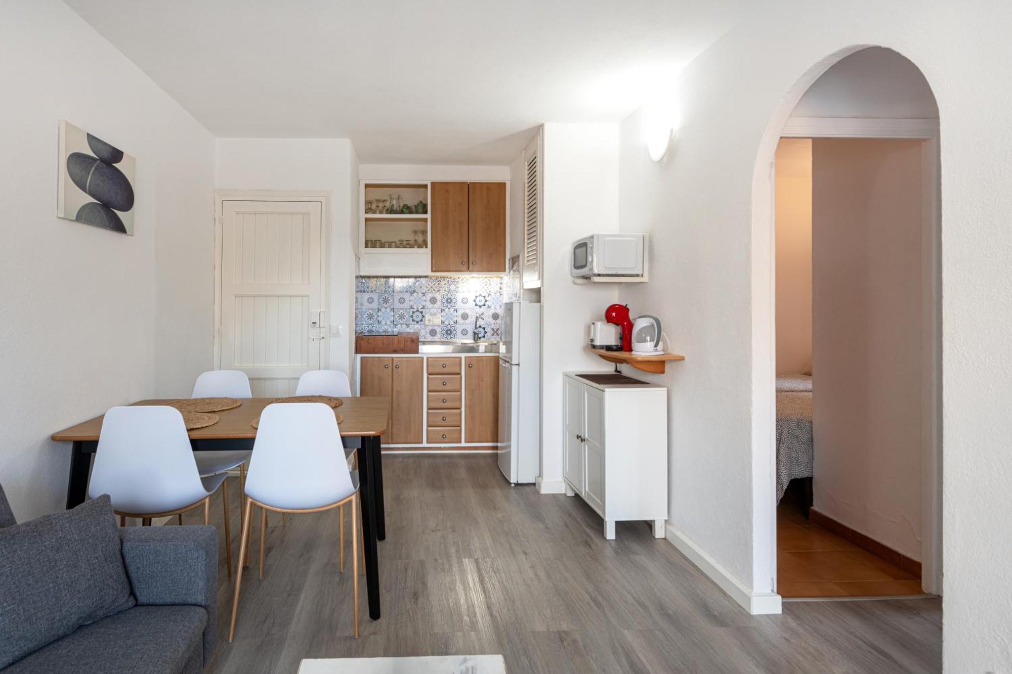 Ferienwohnung Menorca Sol Isla Arenal d'en Castell Exterior foto