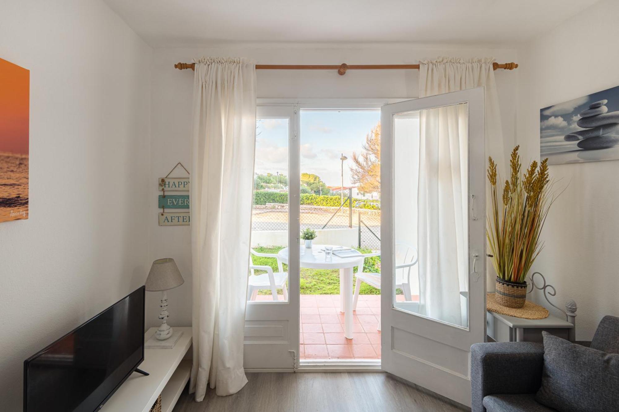 Ferienwohnung Menorca Sol Isla Arenal d'en Castell Exterior foto