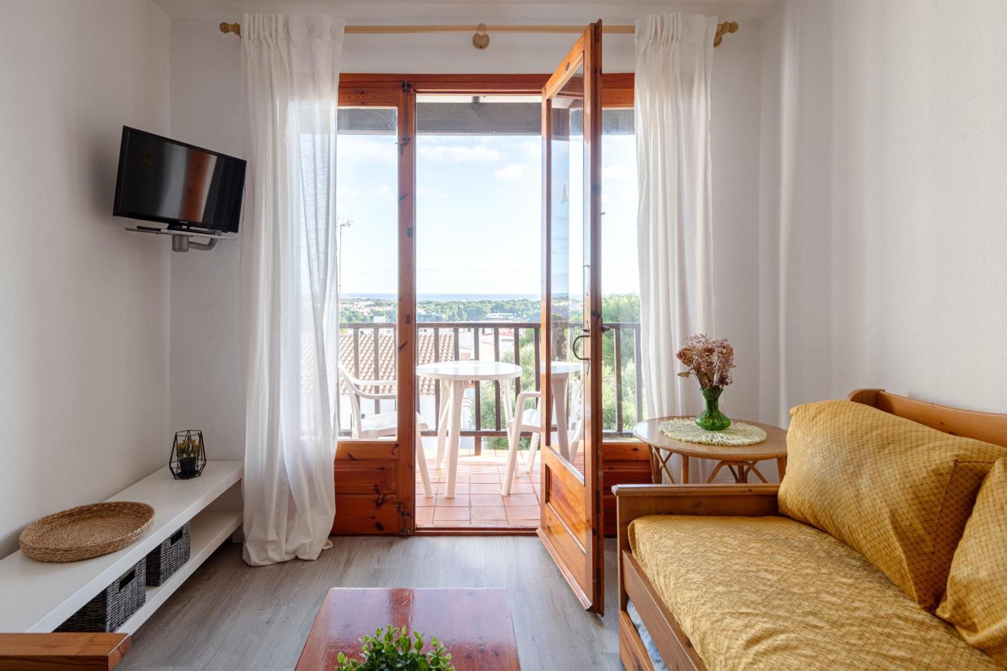 Ferienwohnung Menorca Sol Isla Arenal d'en Castell Exterior foto