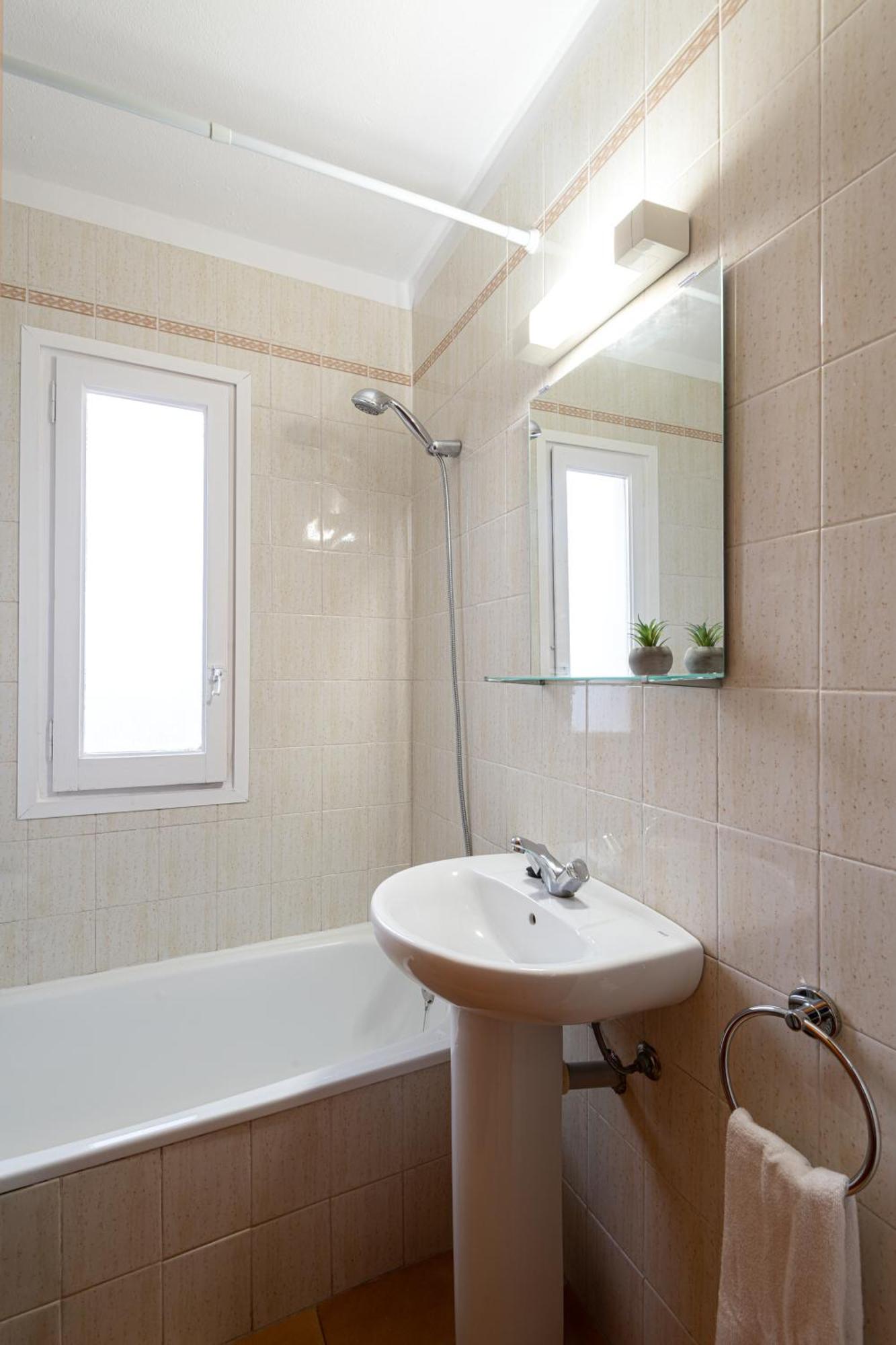 Ferienwohnung Menorca Sol Isla Arenal d'en Castell Exterior foto